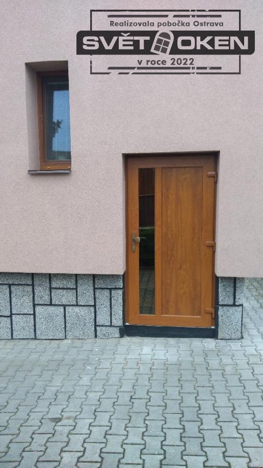 Ostrava - vchodové dveře